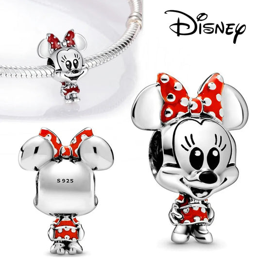 Disney Cinderella Mickey Mouse Silver 925 Jewelry Making