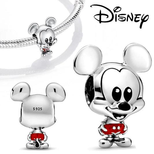 Disney Cinderella Mickey Mouse Silver 925 Jewelry Making