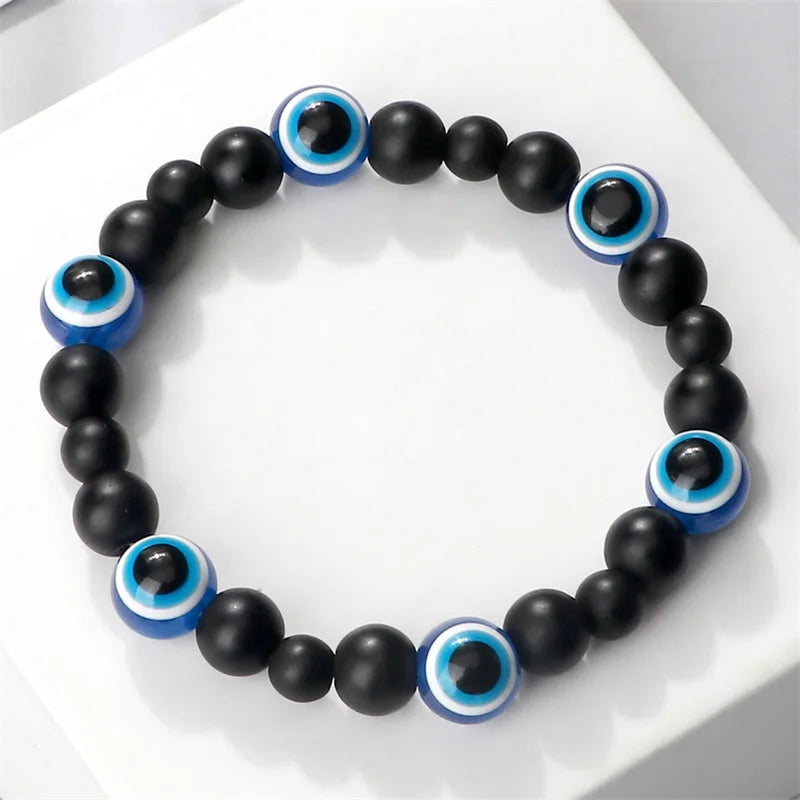 Turkish Lucky Evil Eye Bangles for Women & Men