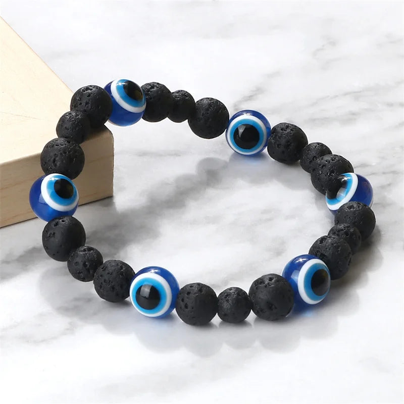 Turkish Lucky Evil Eye Bangles for Women & Men