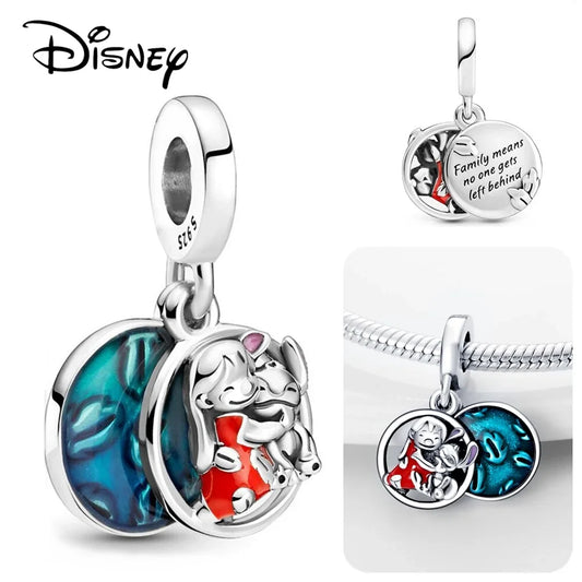 Disney Cinderella Mickey Mouse Silver 925 Jewelry Making