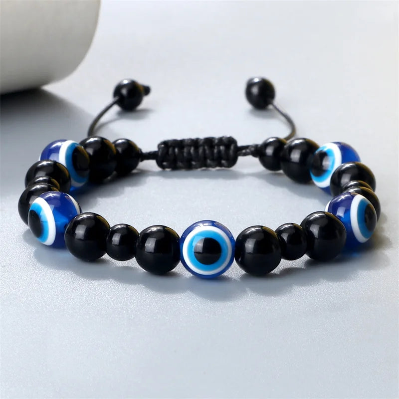 Turkish Lucky Evil Eye Bangles for Women & Men